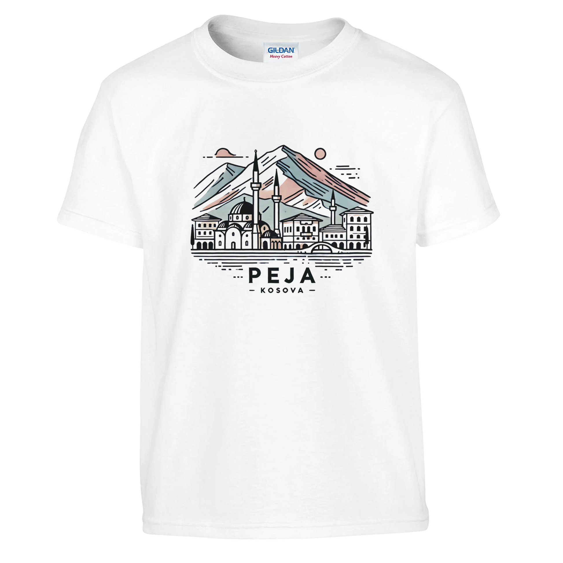 T-Shirt für Kinder (4-10 Jahre) | "Peja" - Pikë e Vogël