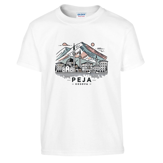 T-Shirt für Kinder (4-10 Jahre) | "Peja" - Pikë e Vogël