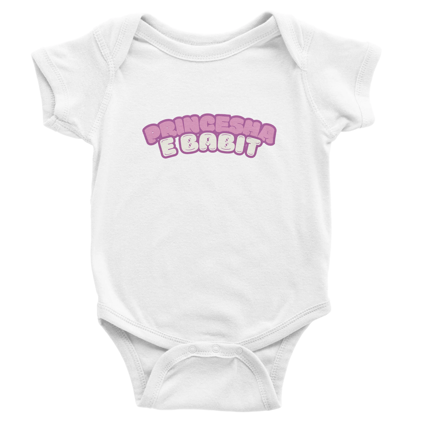 "Princesha e Babi" Baby-Body - Pikë e Vogël