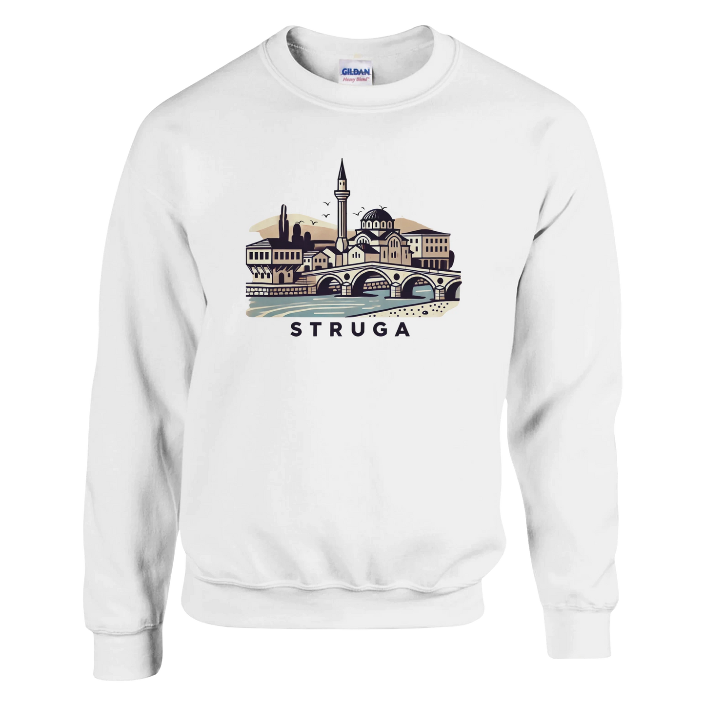 Herren-Sweatshirt – Struga - Pikë e Vogël