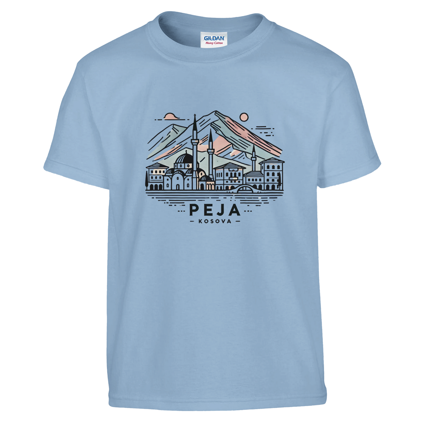 T-Shirt für Kinder (4-10 Jahre) | "Peja" - Pikë e Vogël