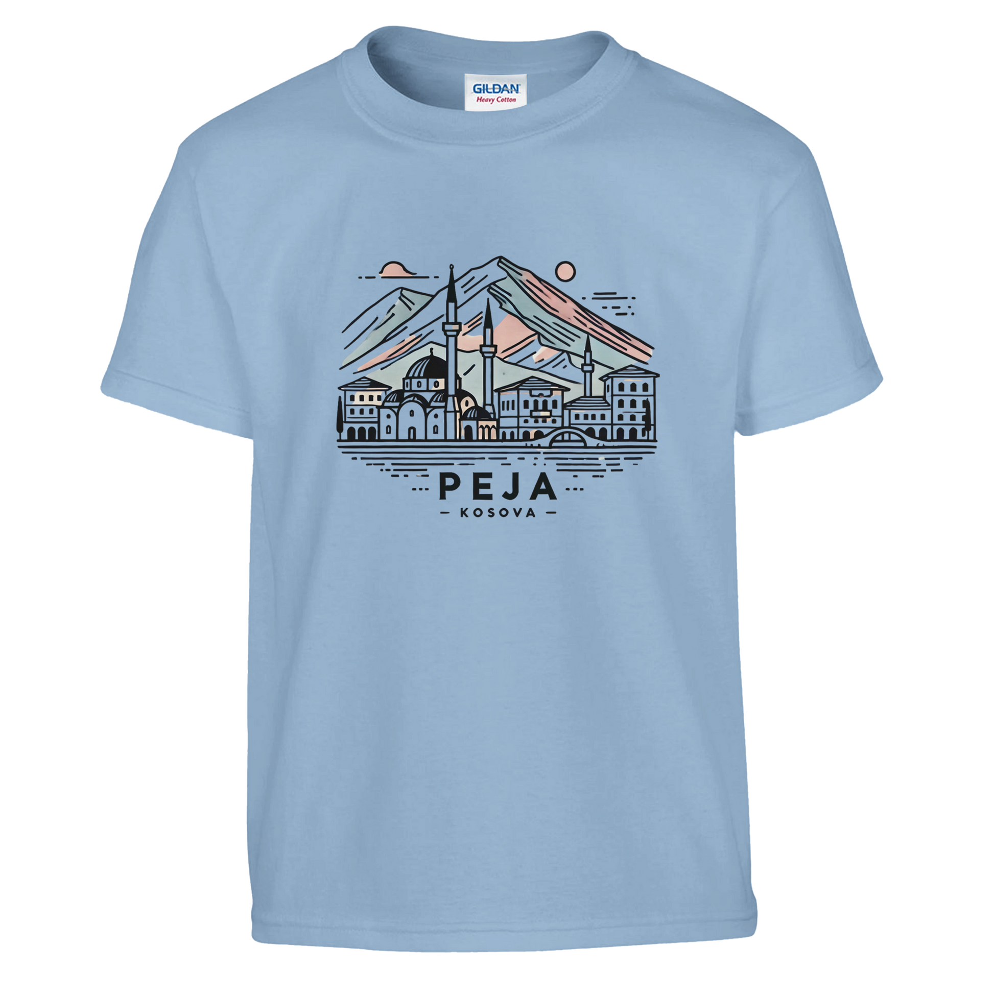 T-Shirt für Kinder (4-10 Jahre) | "Peja" - Pikë e Vogël