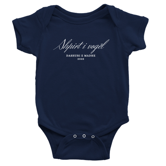 "Shpirt i vogël" kurzärmeliger Baby-Body - Pikë e Vogël
