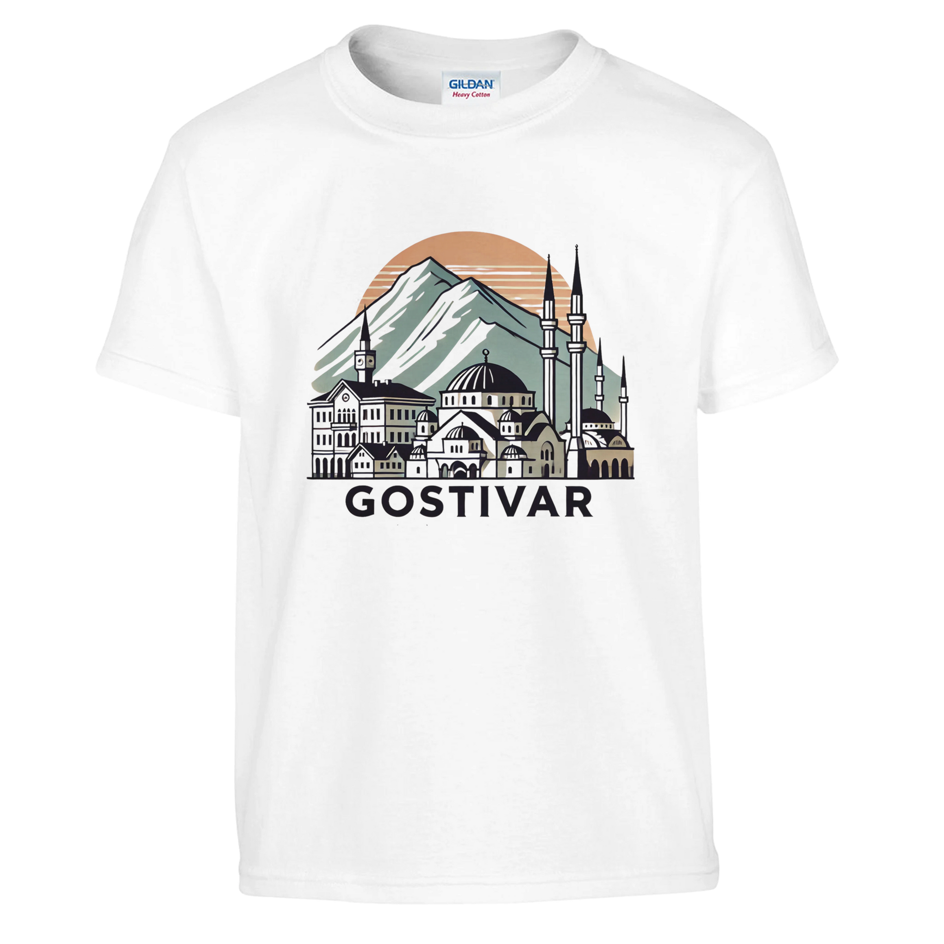 T-Shirt für Kinder (4-10 Jahre) | "Gostivar" - Pikë e Vogël