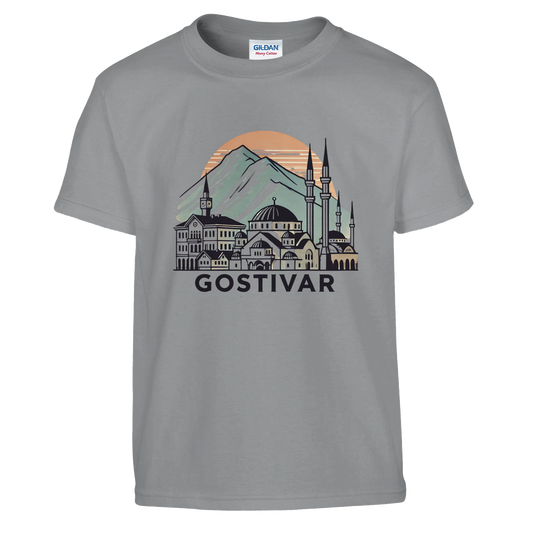 T-Shirt für Kinder (4-10 Jahre) | "Gostivar" - Pikë e Vogël