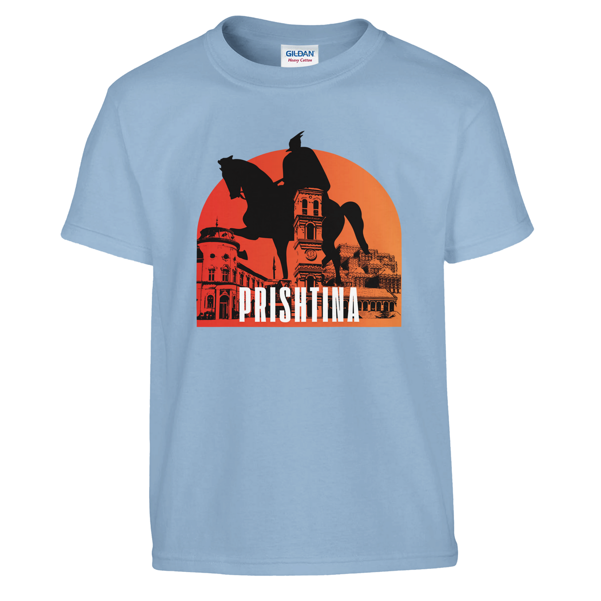 T-Shirt für Kinder (4-10 Jahre) | "Prishtina" - Pikë e Vogël