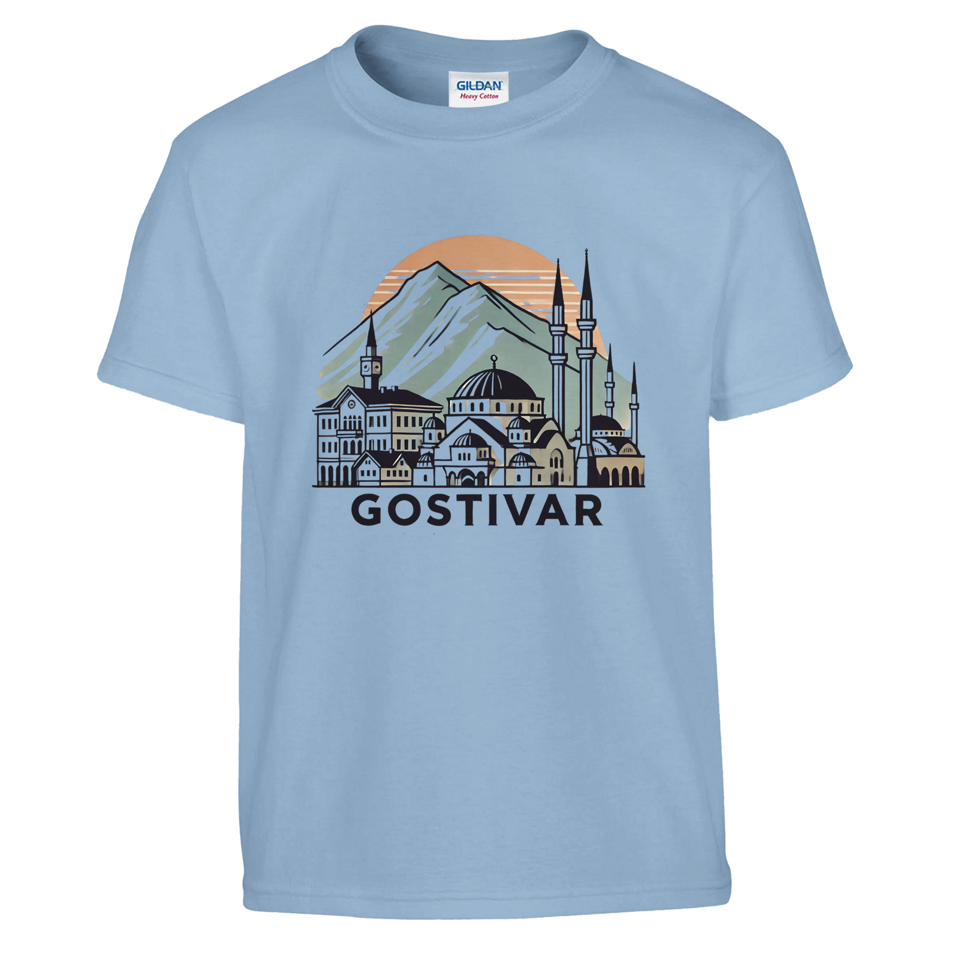 T-Shirt für Kinder (4-10 Jahre) | "Gostivar" - Pikë e Vogël