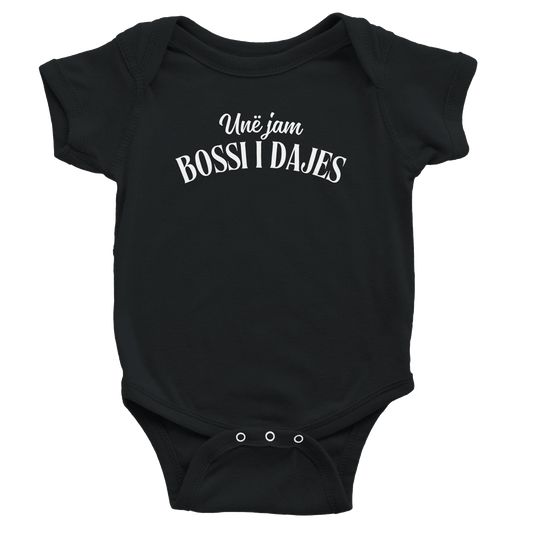 "BOSSI i Dajes" kurzärmeliger Baby-Body - Pikë e Vogël
