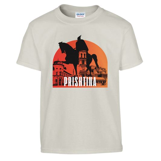 T-Shirt für Kinder (4-10 Jahre) | "Prishtina" - Pikë e Vogël