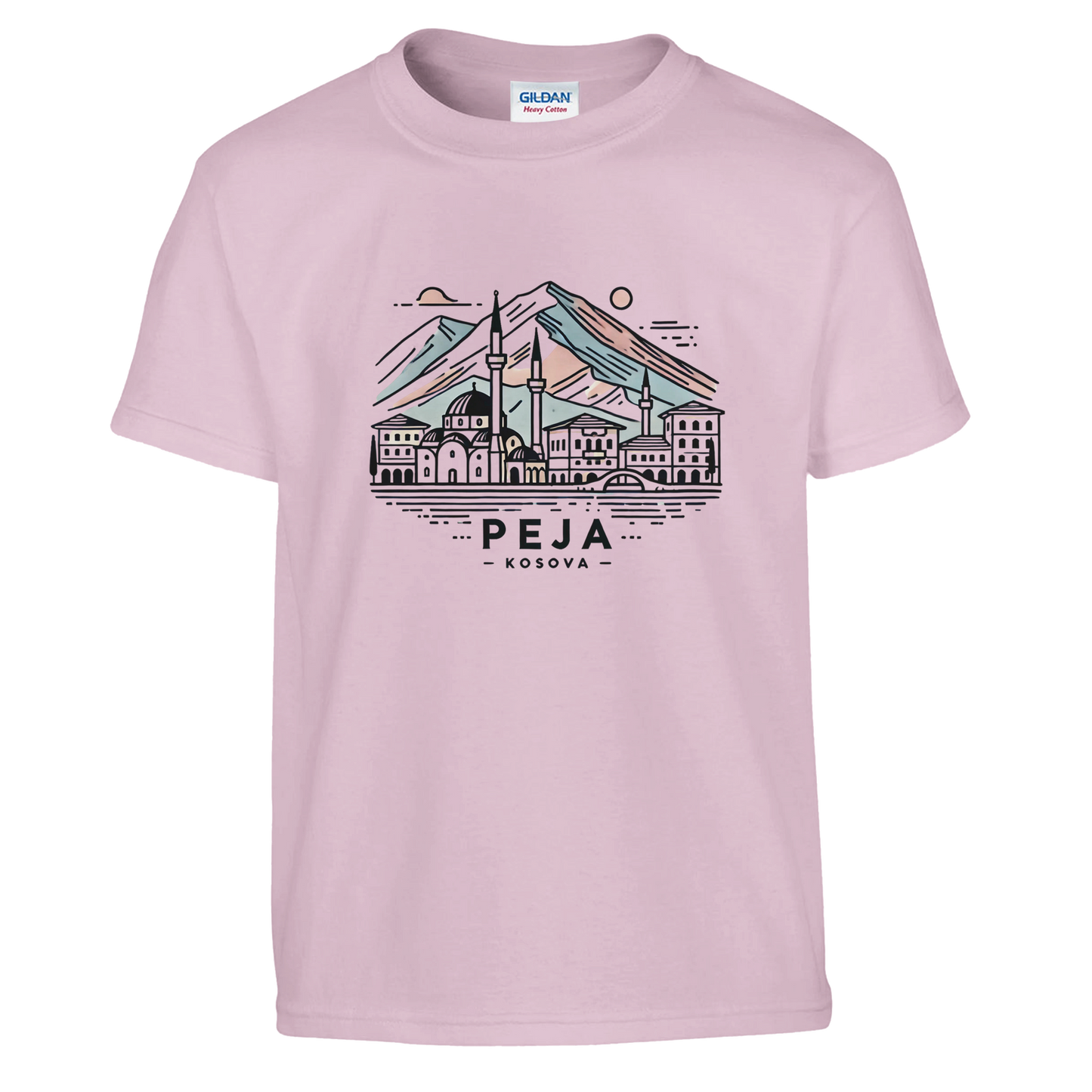 T-Shirt für Kinder (4-10 Jahre) | "Peja" - Pikë e Vogël