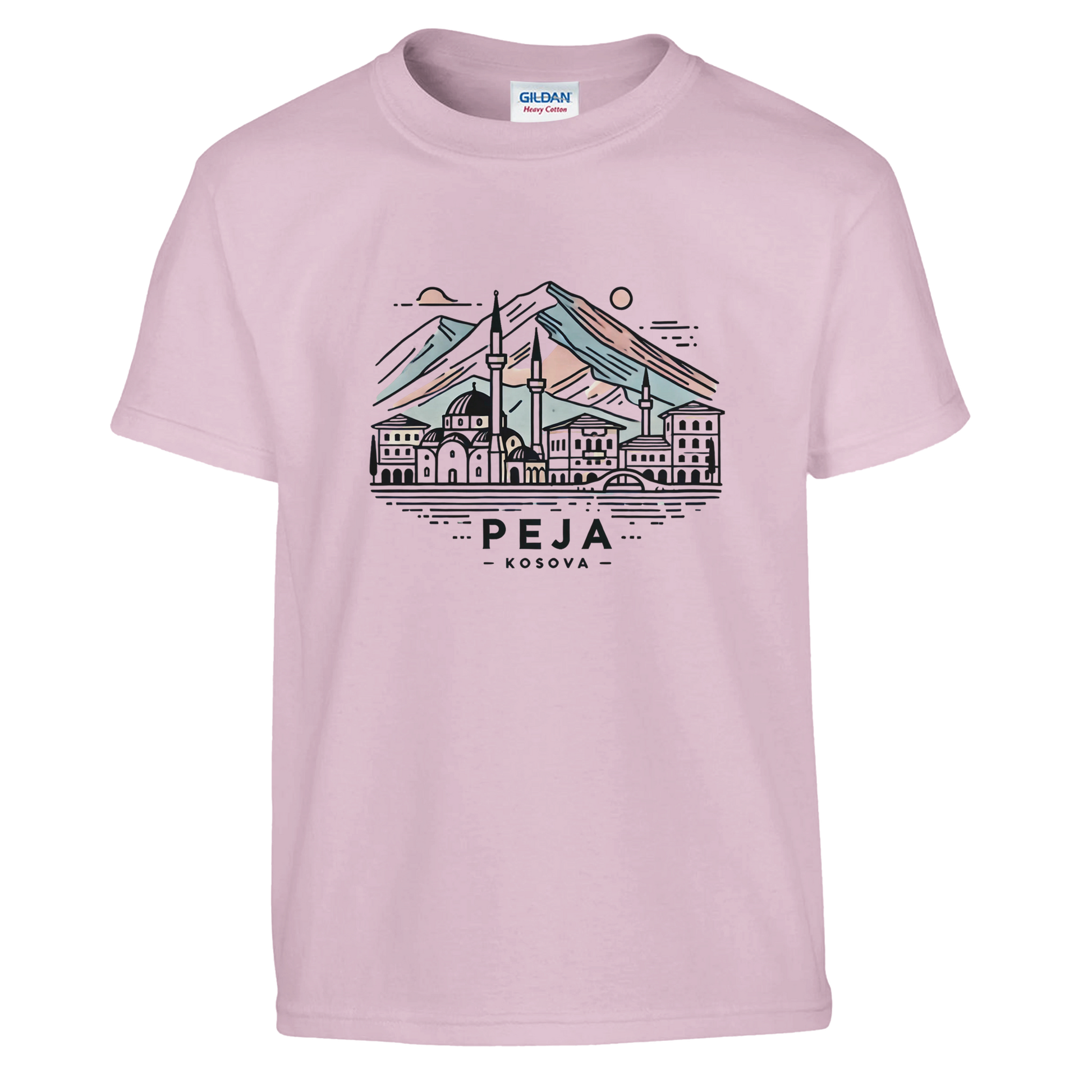 T-Shirt für Kinder (4-10 Jahre) | "Peja" - Pikë e Vogël