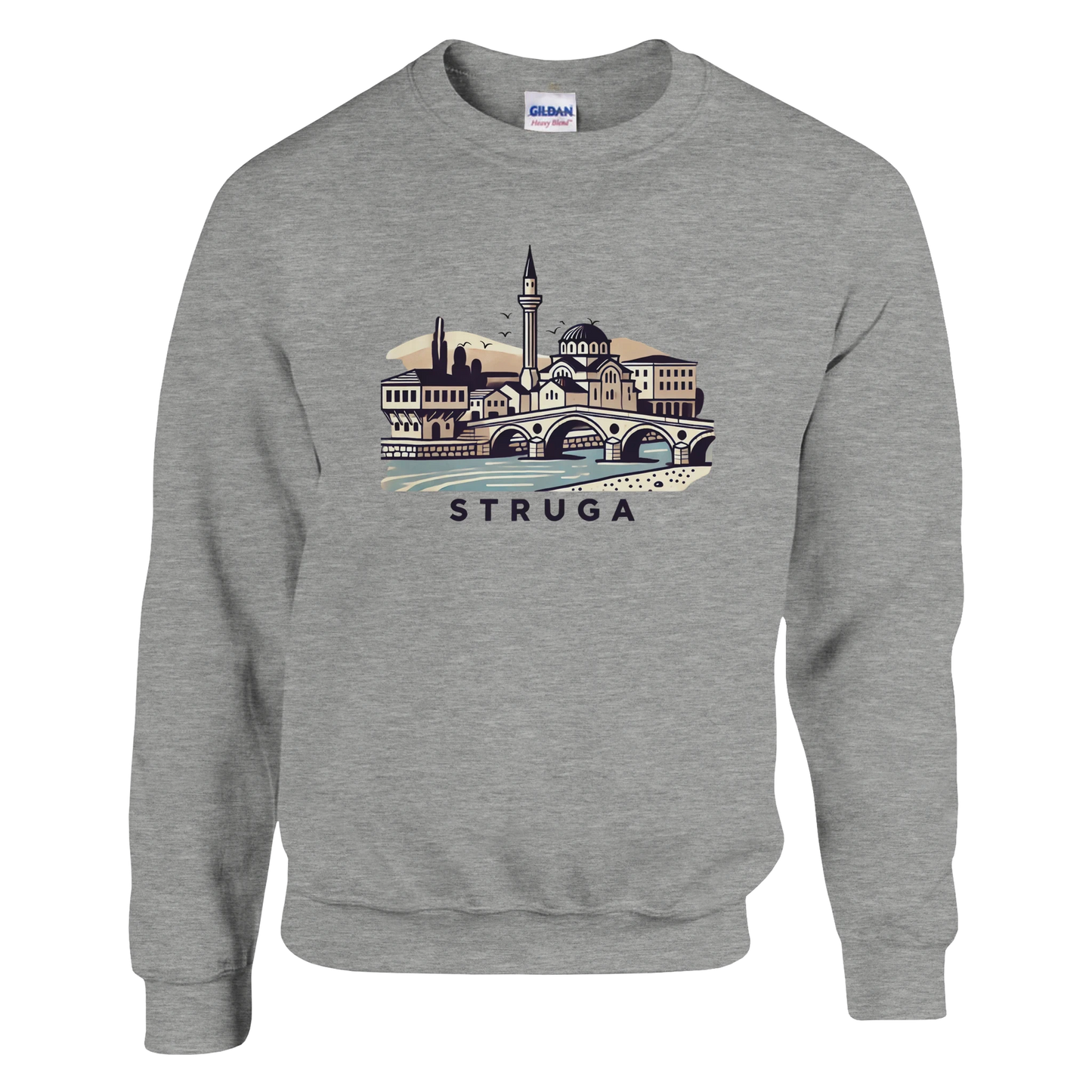 Herren-Sweatshirt – Struga - Pikë e Vogël