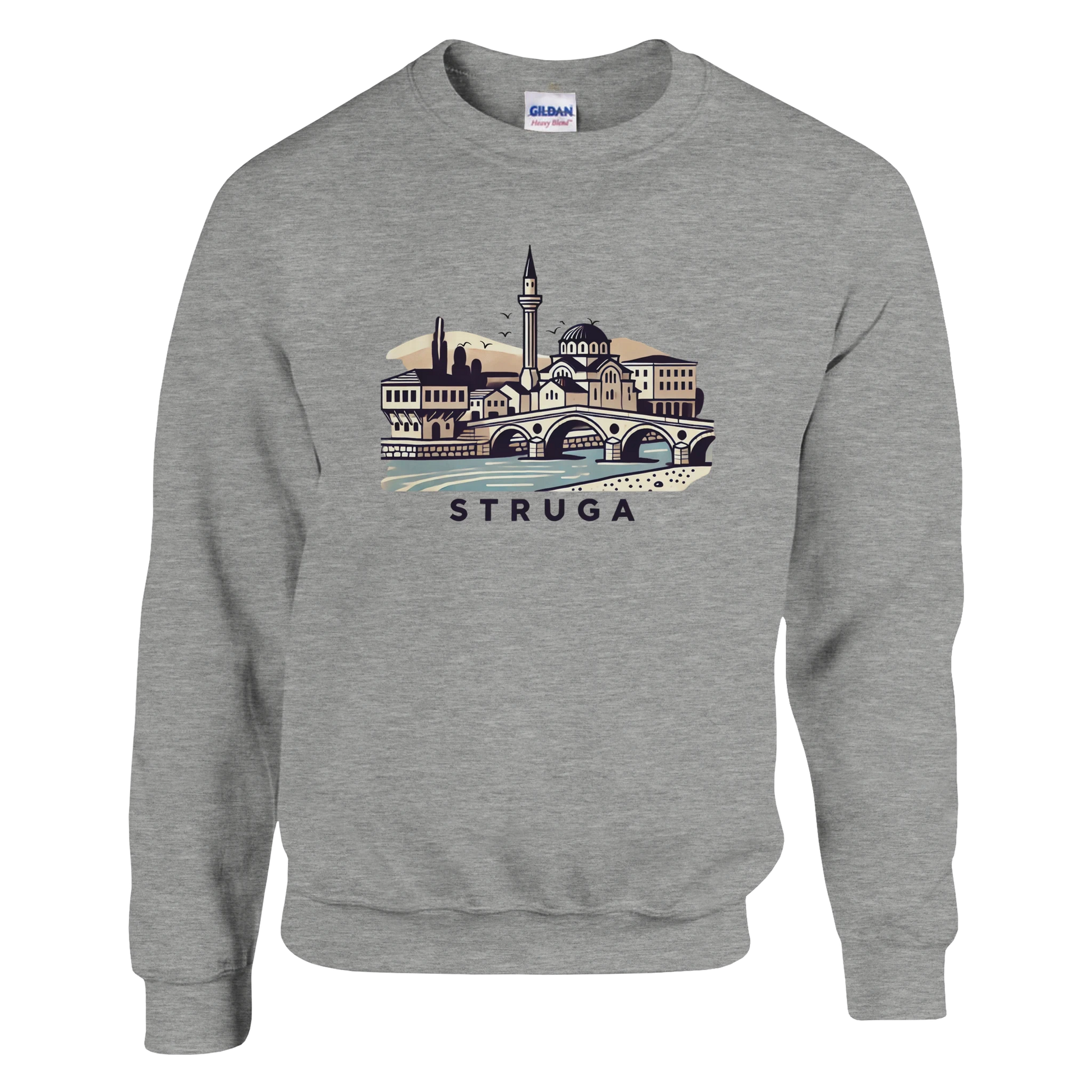 Herren-Sweatshirt – Struga - Pikë e Vogël