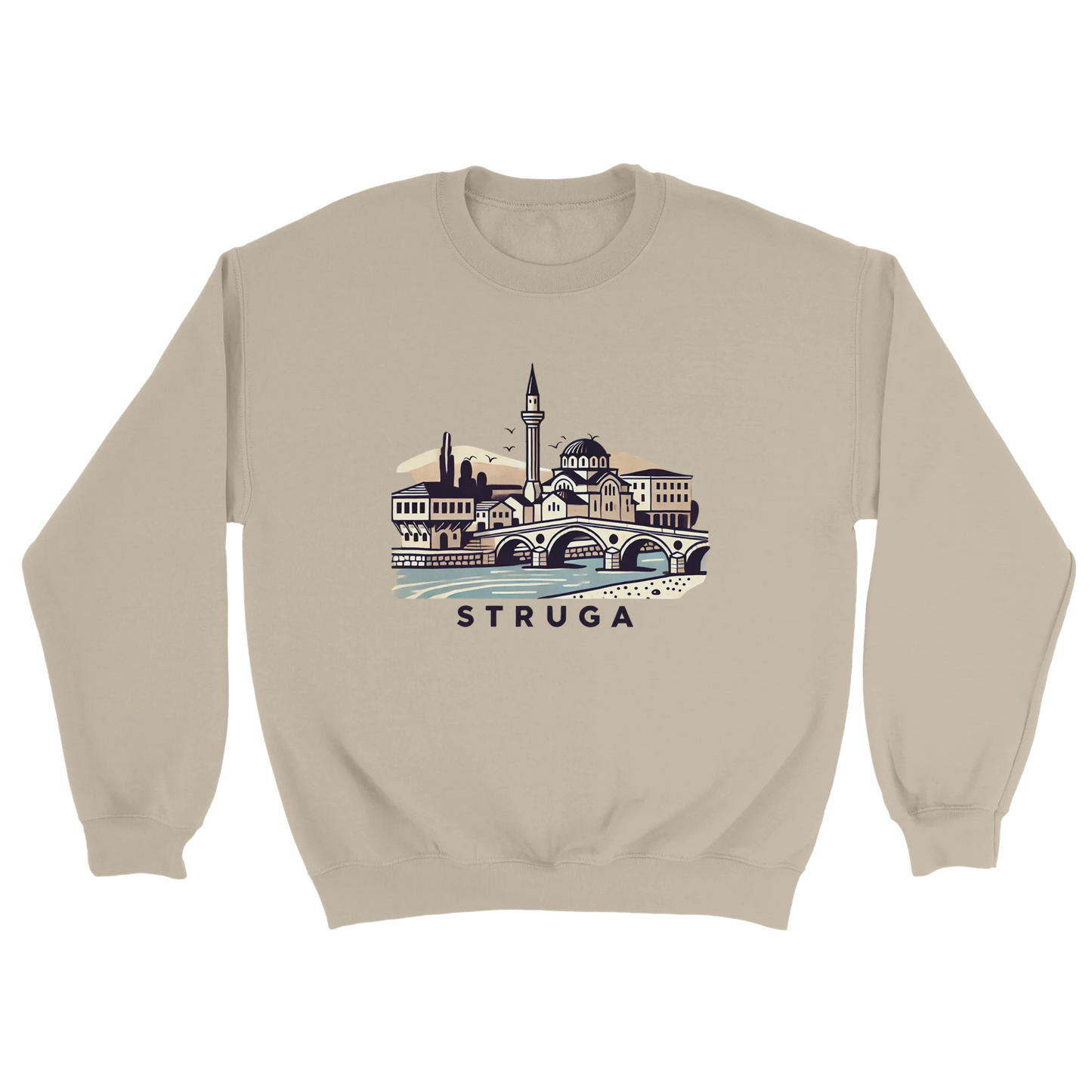 Herren-Sweatshirt – Struga - Pikë e Vogël