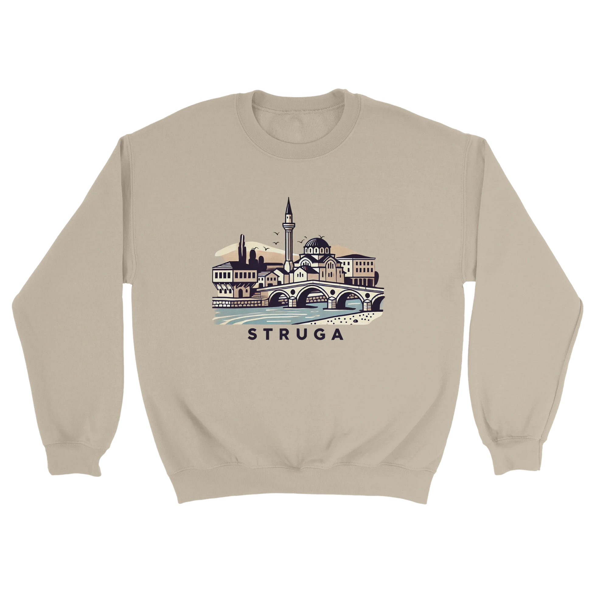 Herren-Sweatshirt – Struga - Pikë e Vogël