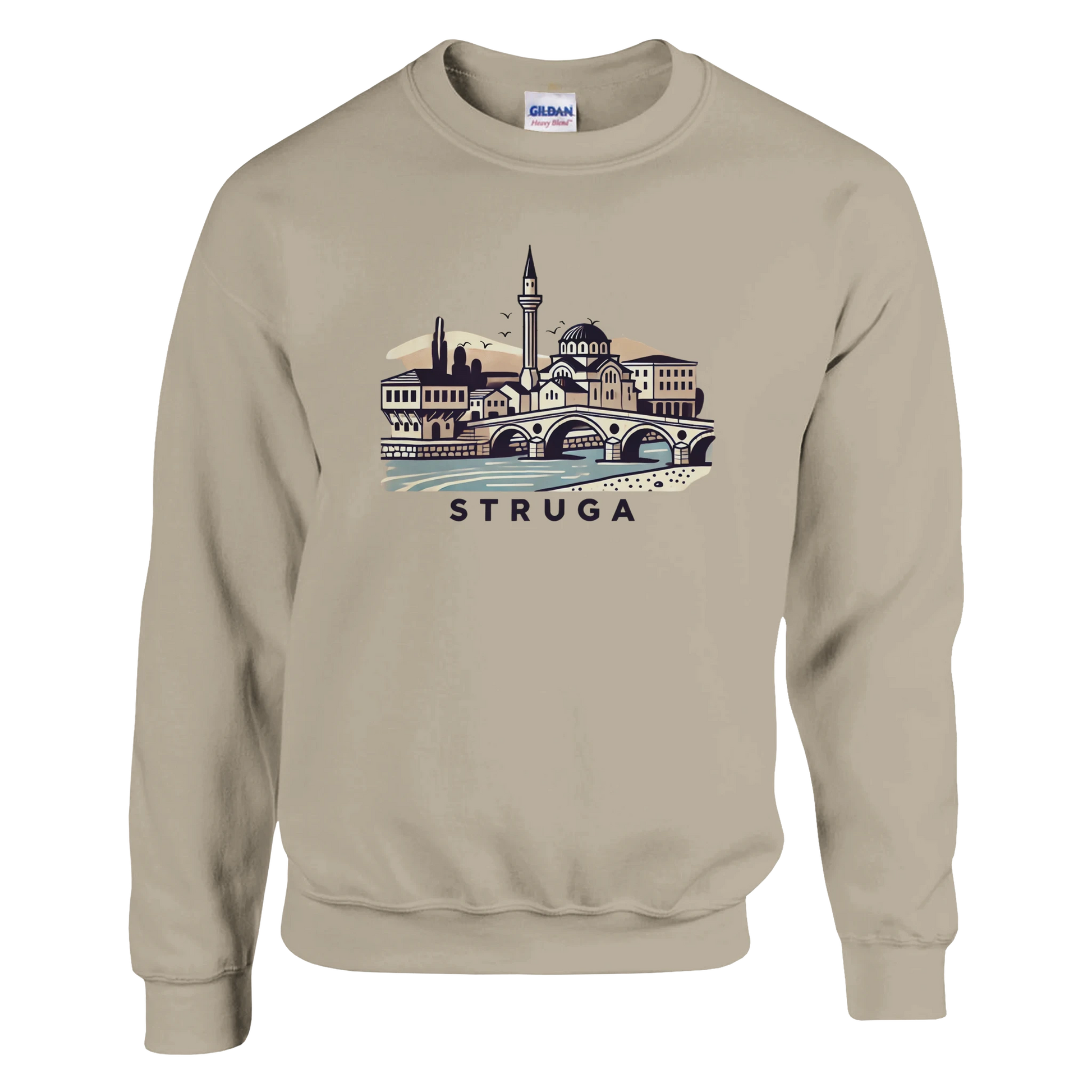 Herren-Sweatshirt – Struga - Pikë e Vogël