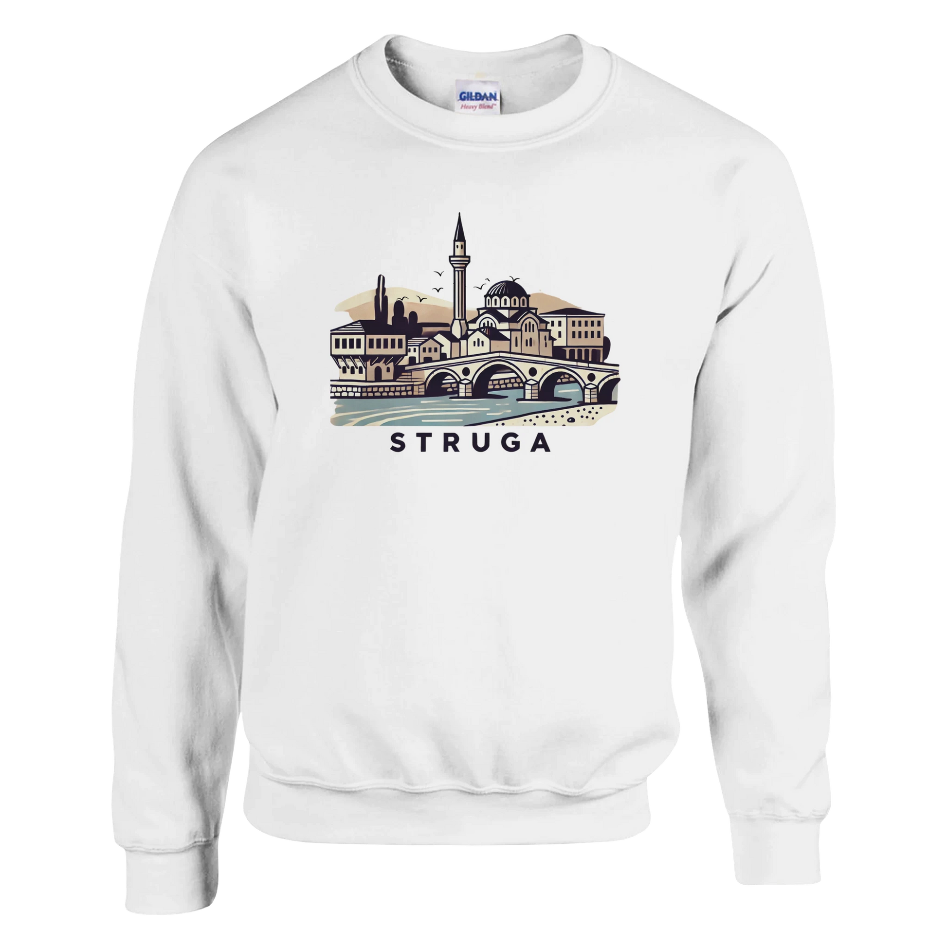 Herren-Sweatshirt – Struga - Pikë e Vogël