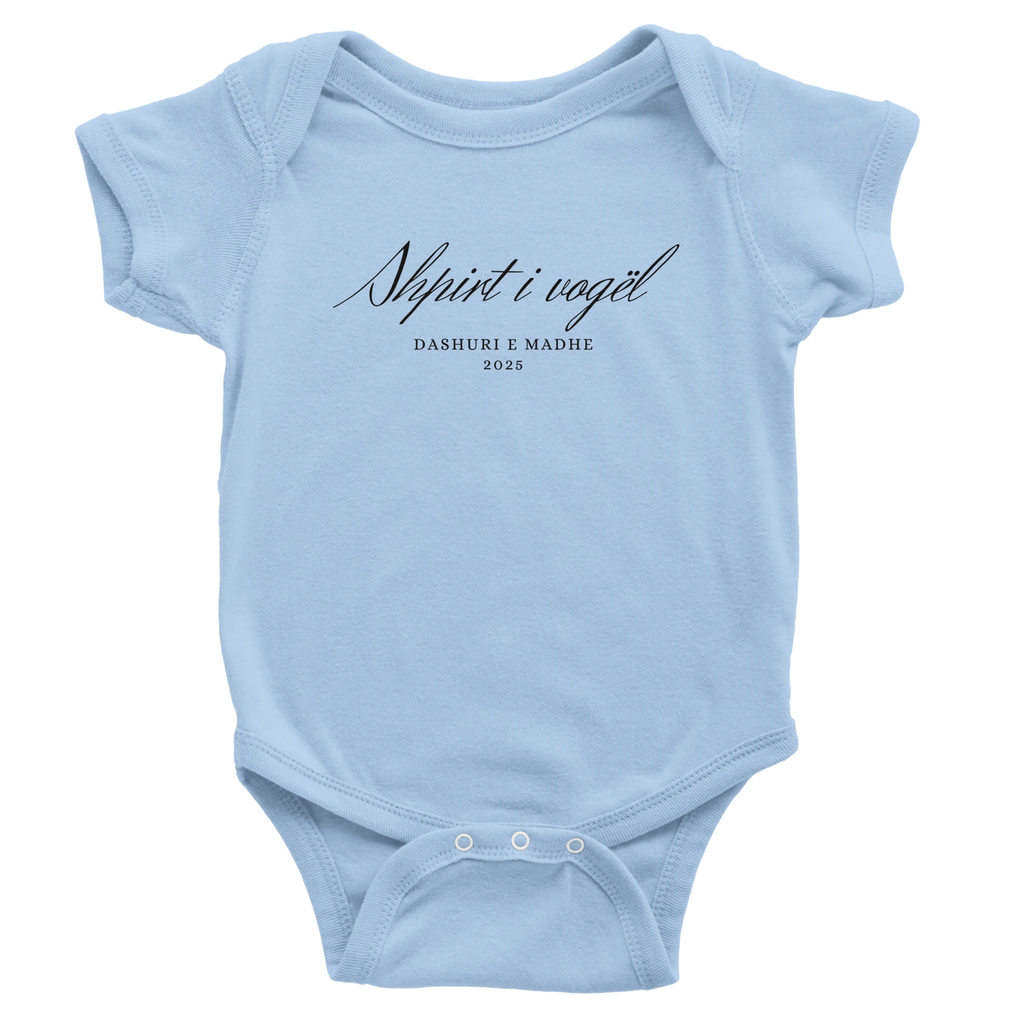 "Shpirt i vogël" kurzärmeliger Baby-Body - Pikë e Vogël