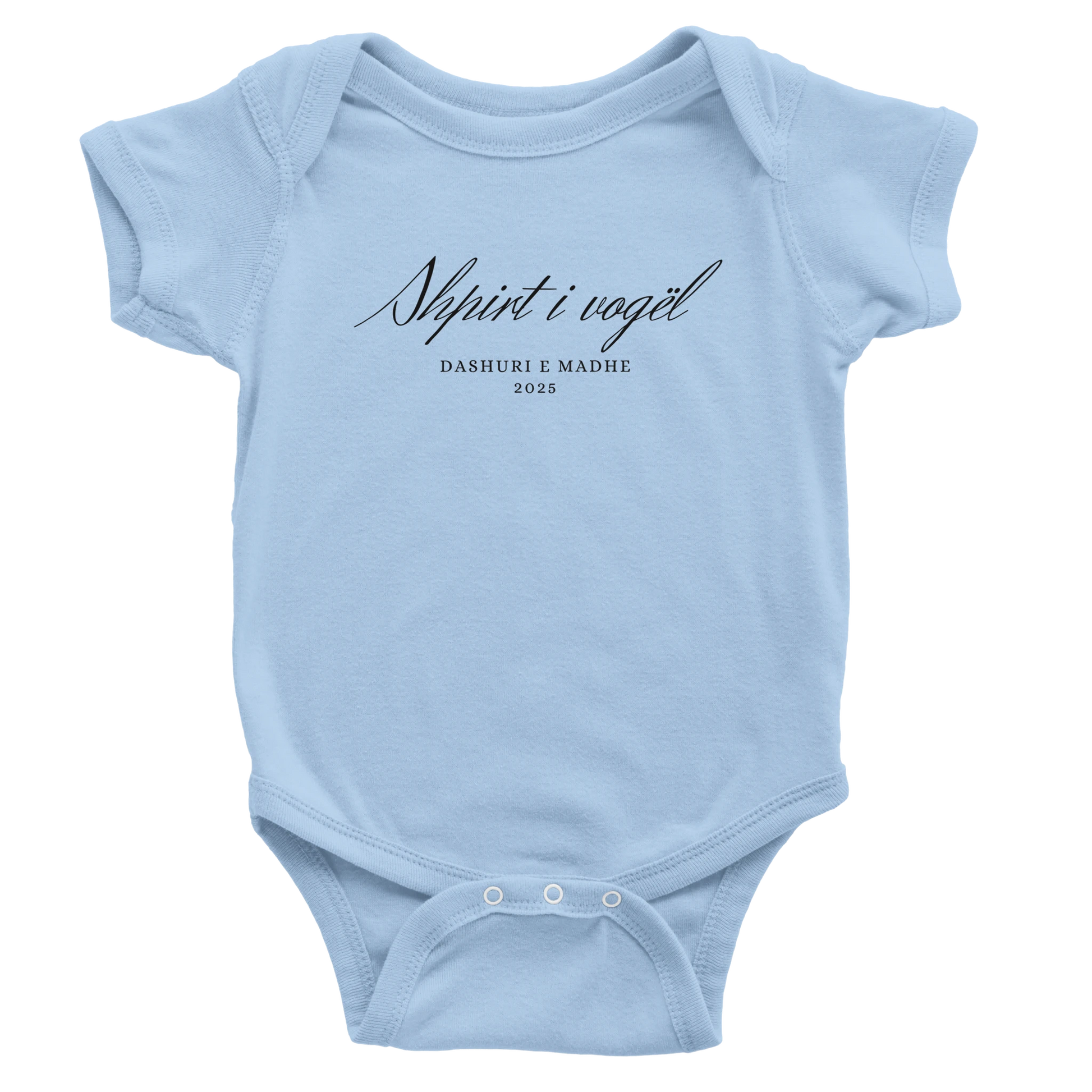 "Shpirt i vogël" kurzärmeliger Baby-Body - Pikë e Vogël