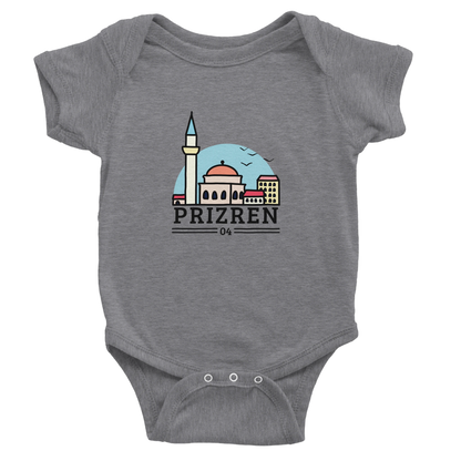 "Prizren" kurzärmeliger Baby-Body - Pikë e Vogël