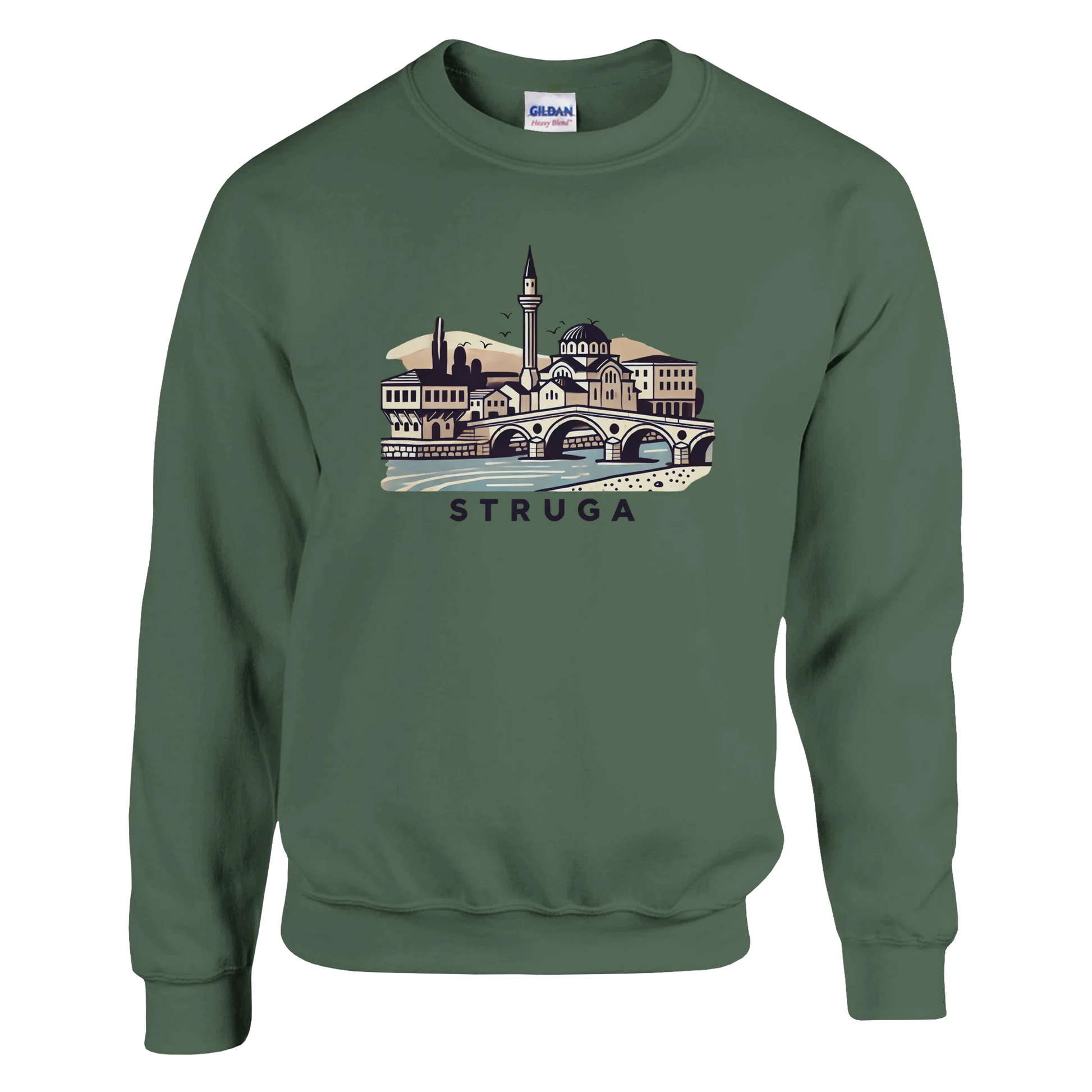 Herren-Sweatshirt – Struga - Pikë e Vogël