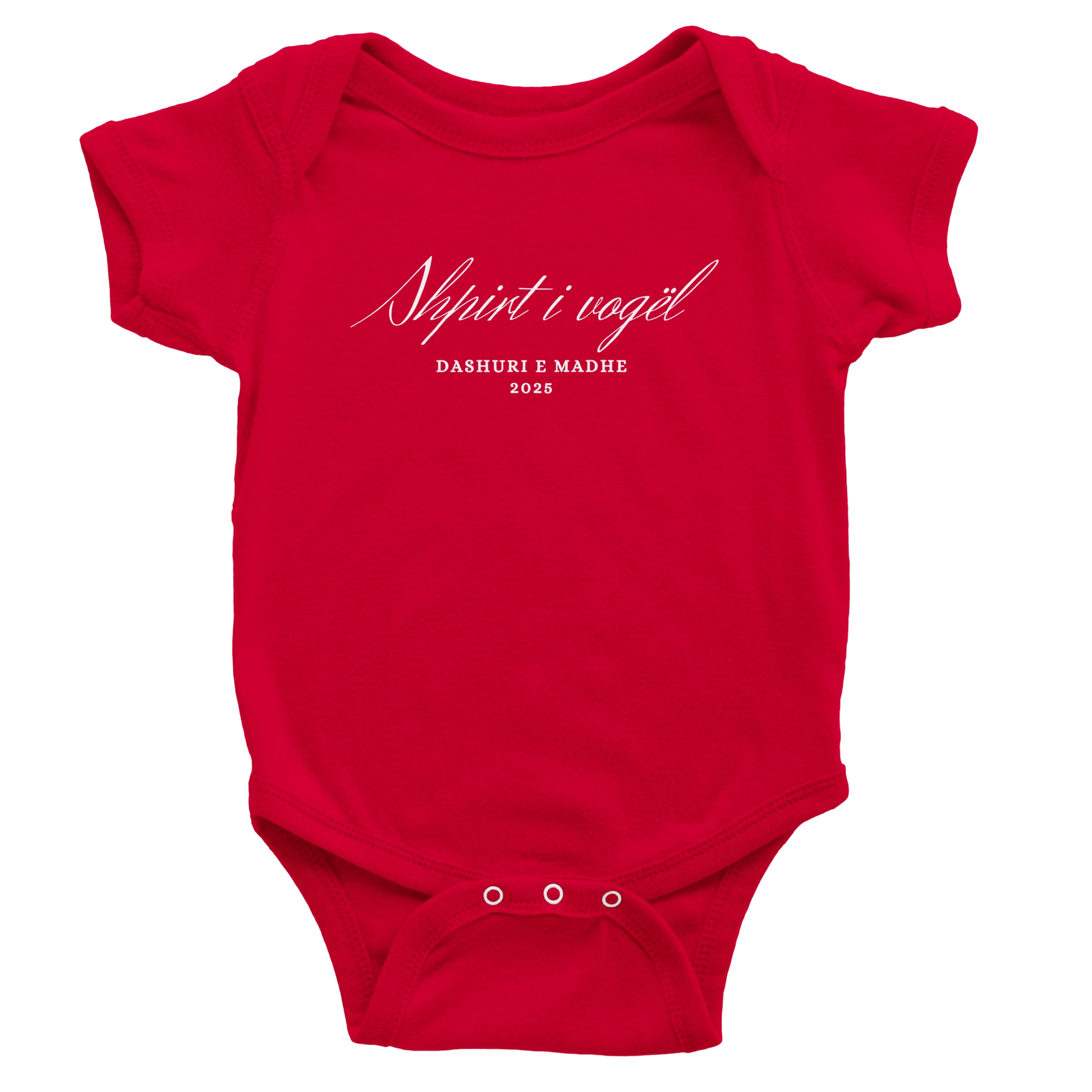 "Shpirt i vogël" kurzärmeliger Baby-Body - Pikë e Vogël