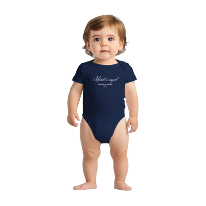 "Shpirt i vogël" kurzärmeliger Baby-Body - Pikë e Vogël