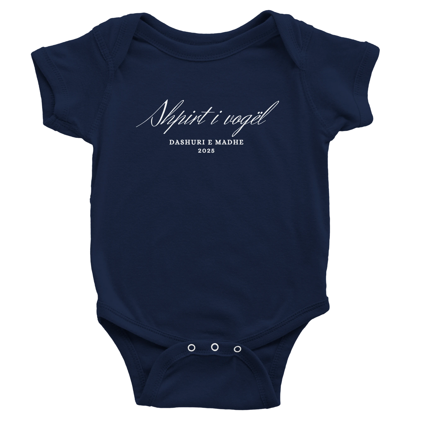 "Shpirt i vogël" kurzärmeliger Baby-Body - Pikë e Vogël