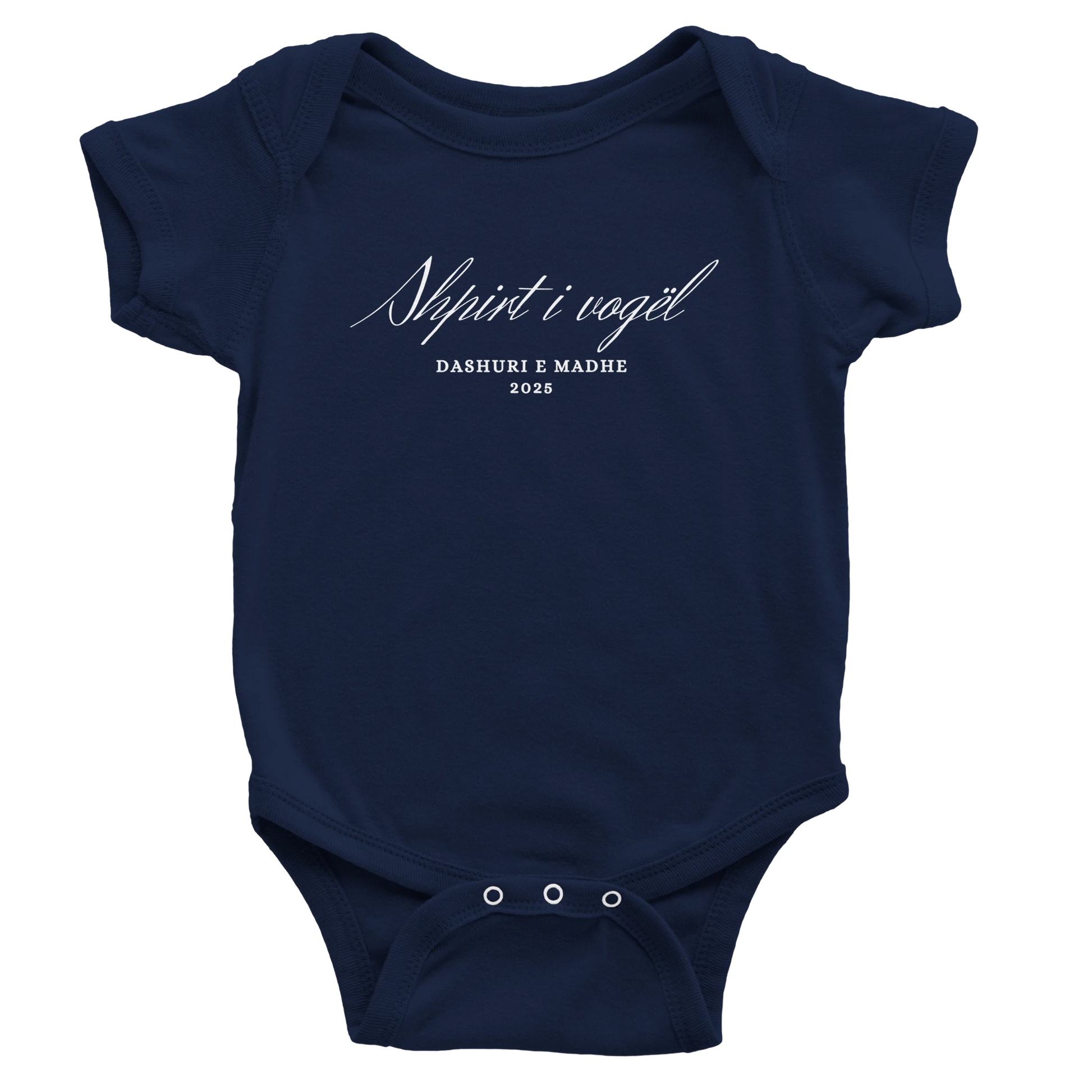 "Shpirt i vogël" kurzärmeliger Baby-Body - Pikë e Vogël