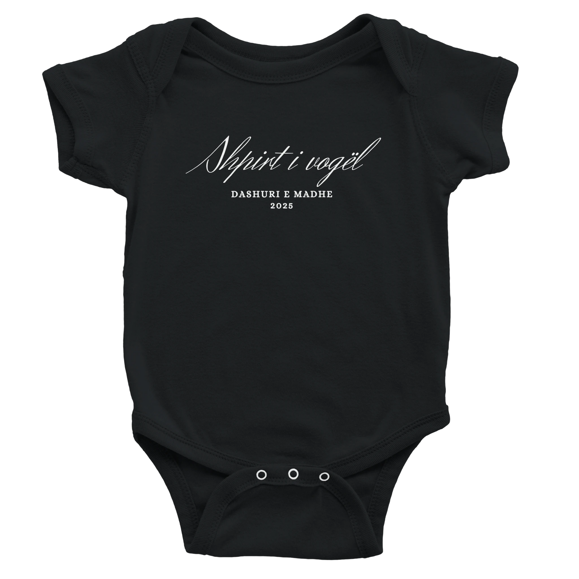 "Shpirt i vogël" kurzärmeliger Baby-Body - Pikë e Vogël