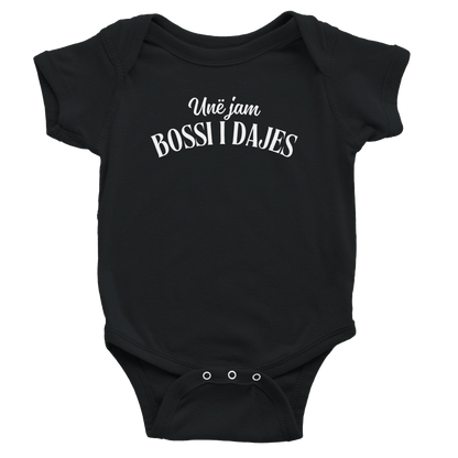 "BOSSI i Dajes" kurzärmeliger Baby-Body - Pikë e Vogël