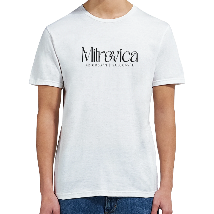 Weisses-T-Shirt-Mitrovica