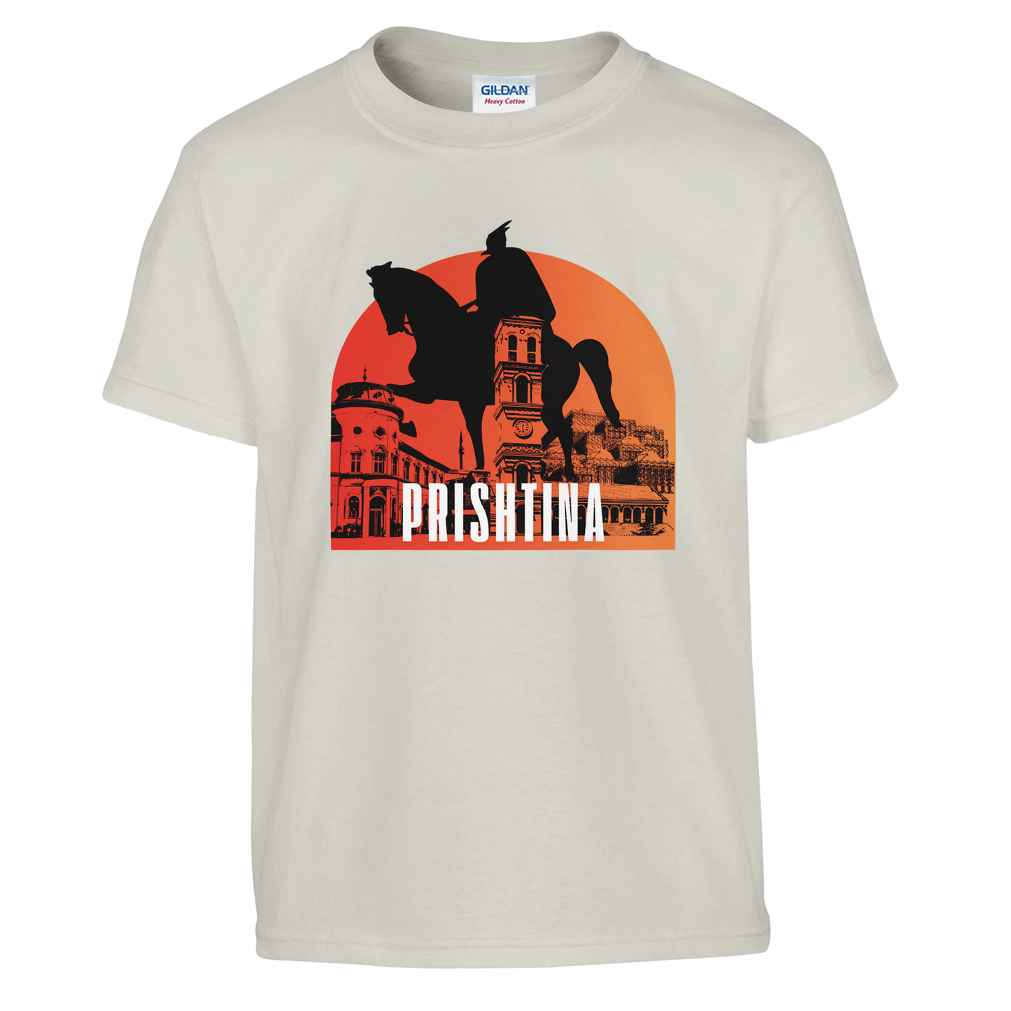 T-Shirt für Kinder (4-10 Jahre) | "Prishtina" - Pikë e Vogël