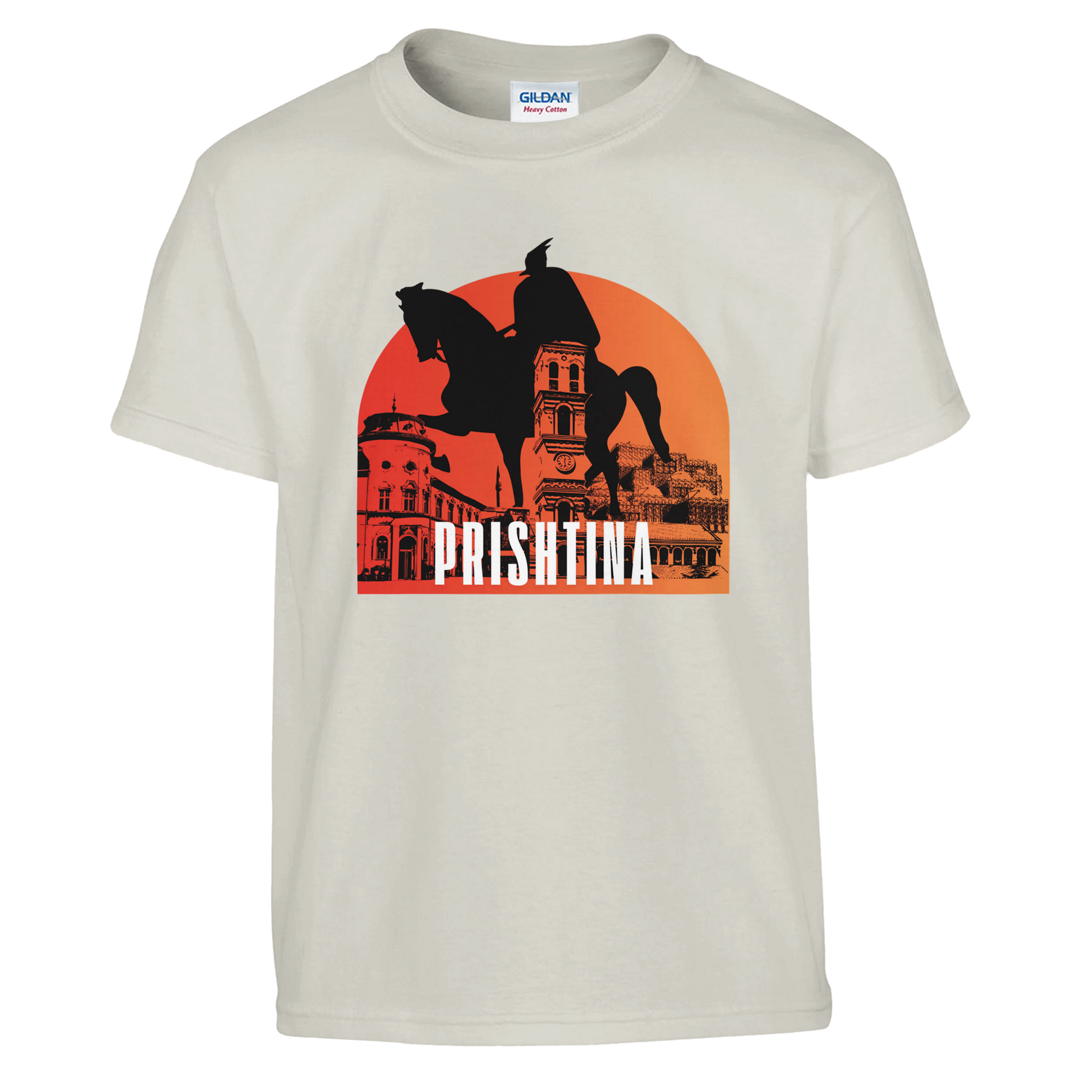 T-Shirt für Kinder (4-10 Jahre) | "Prishtina" - Pikë e Vogël