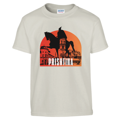 T-Shirt für Kinder (4-10 Jahre) | "Prishtina" - Pikë e Vogël