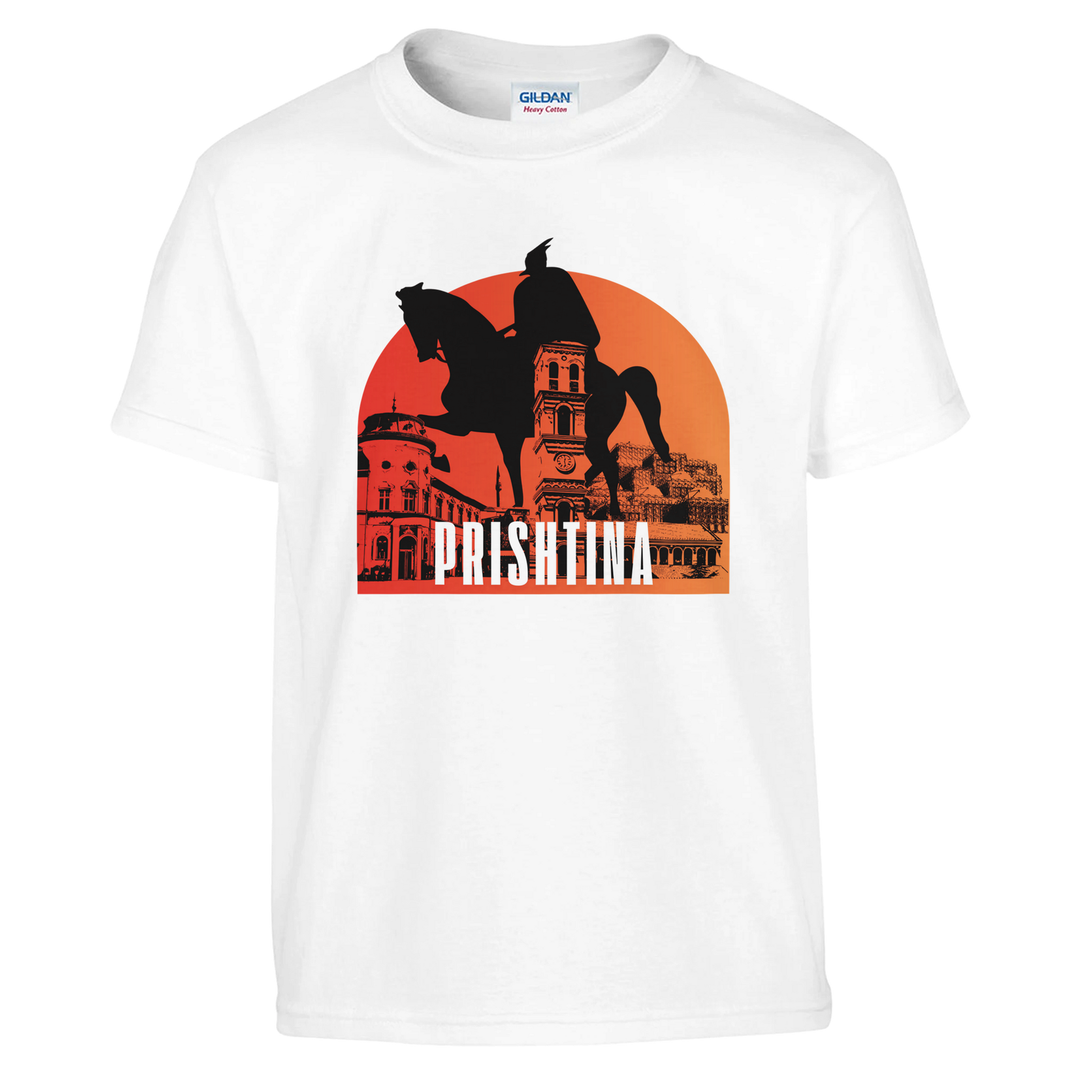 T-Shirt für Kinder (4-10 Jahre) | "Prishtina" - Pikë e Vogël