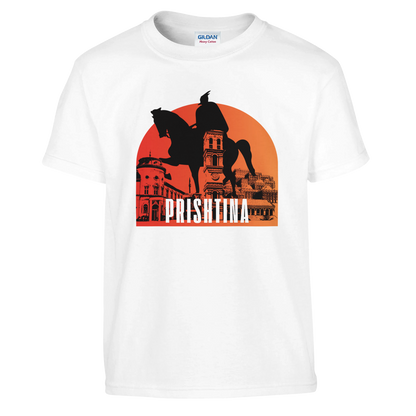 T-Shirt für Kinder (4-10 Jahre) | "Prishtina" - Pikë e Vogël