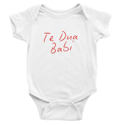"Te Dua Babi" Baby-Body - Pikë e Vogël