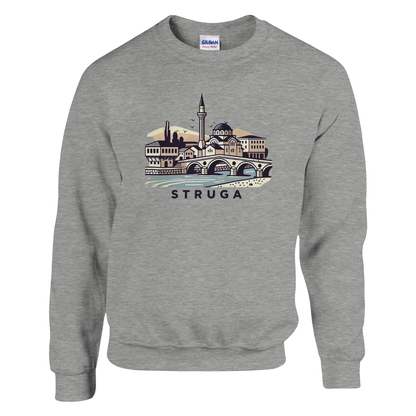 Herren-Sweatshirt – Struga - Pikë e Vogël