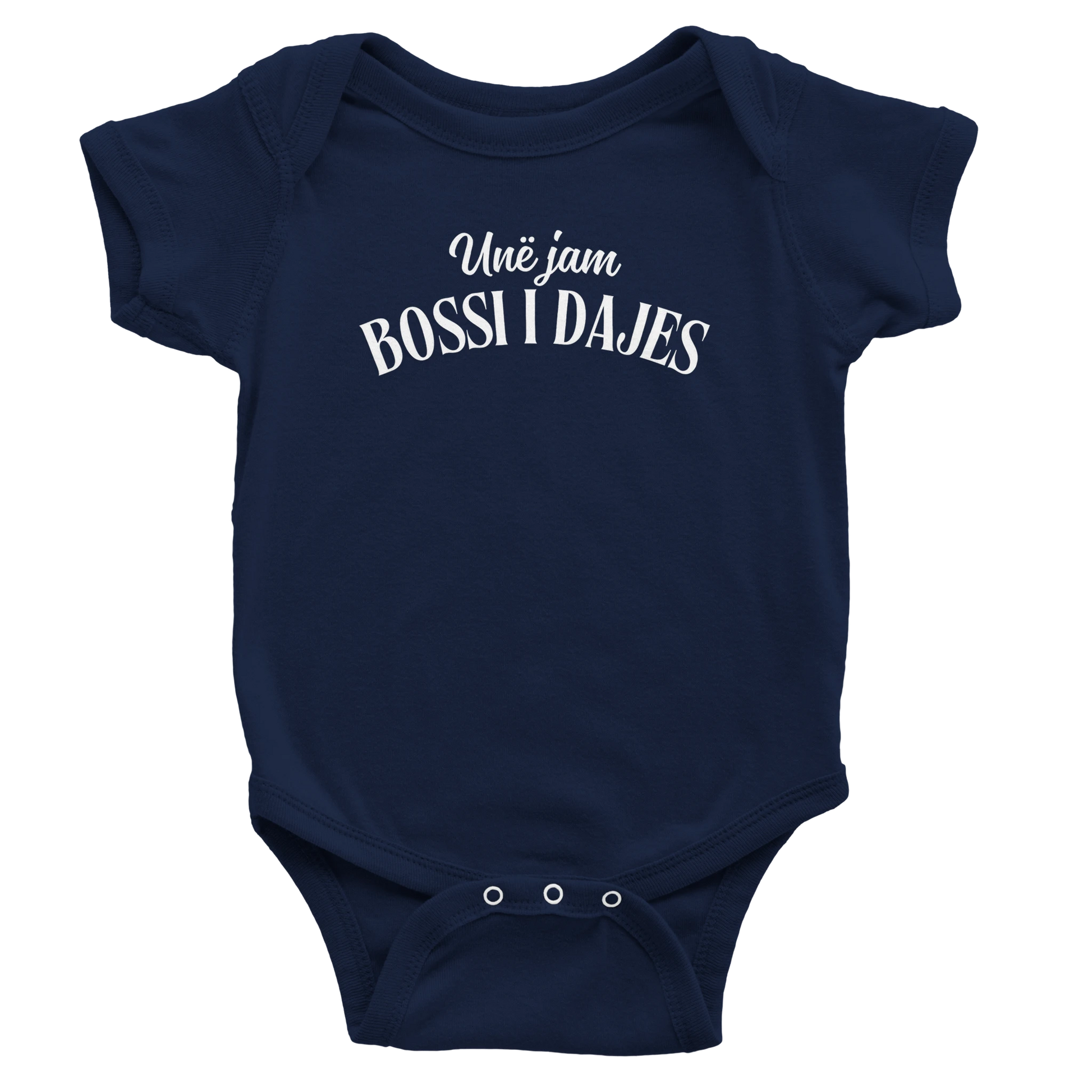 "BOSSI i Dajes" kurzärmeliger Baby-Body - Pikë e Vogël