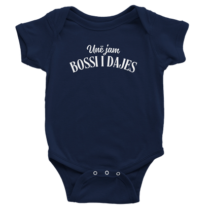 "BOSSI i Dajes" kurzärmeliger Baby-Body - Pikë e Vogël