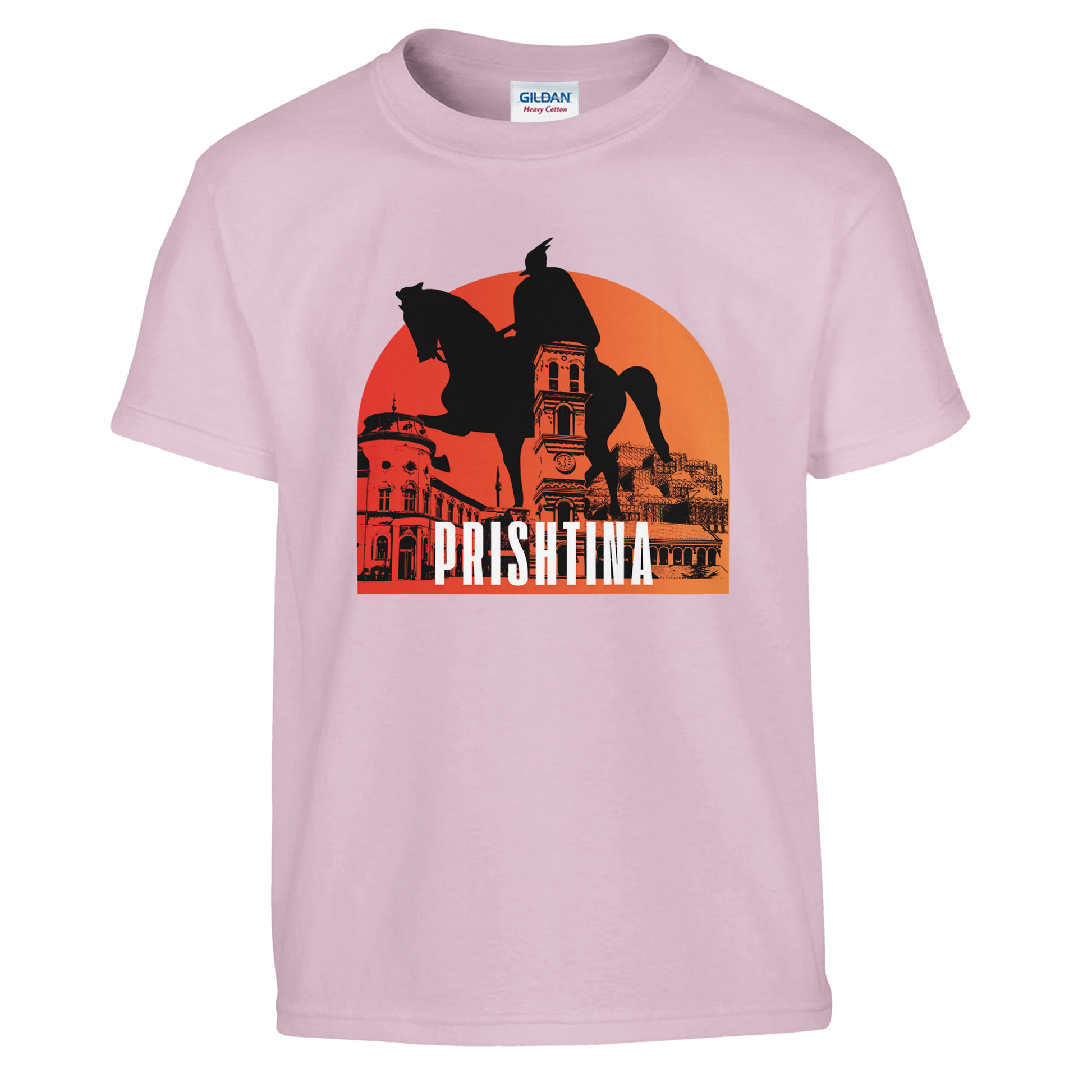 T-Shirt für Kinder (4-10 Jahre) | "Prishtina" - Pikë e Vogël